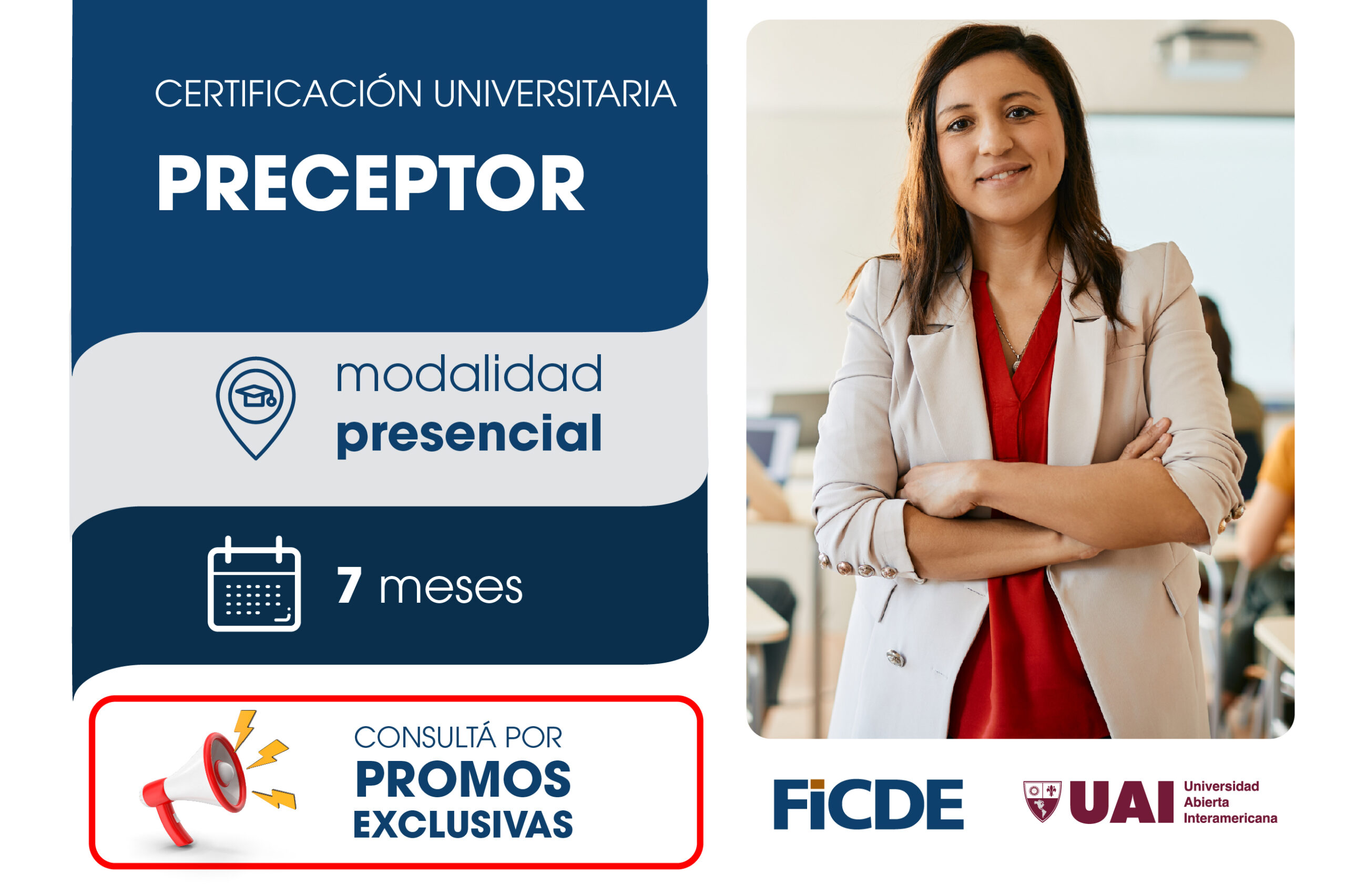 Certificación Universitaria en Preceptor – Presencial