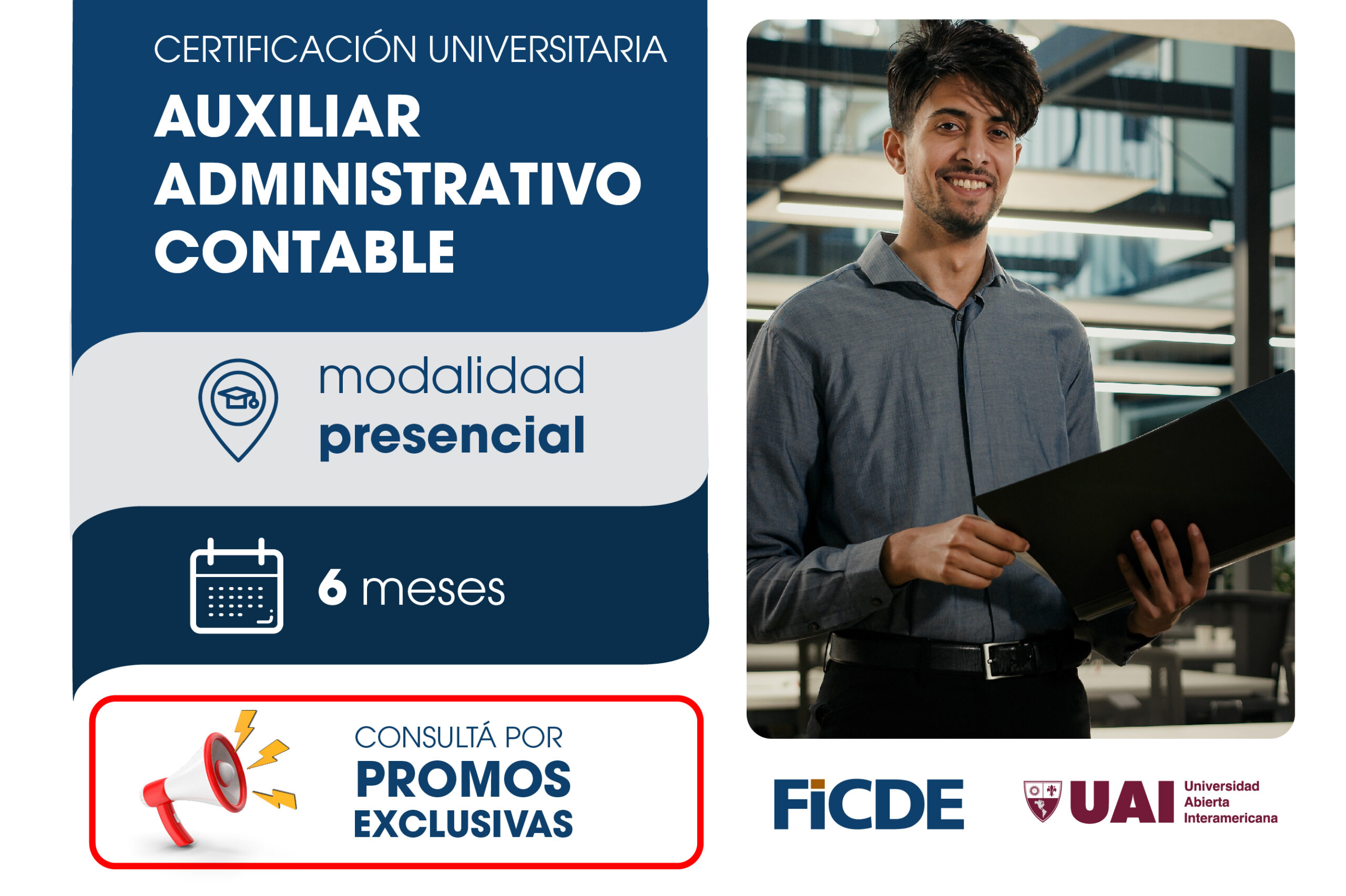 Certificación Universitaria en Auxiliar Contable – Presencial