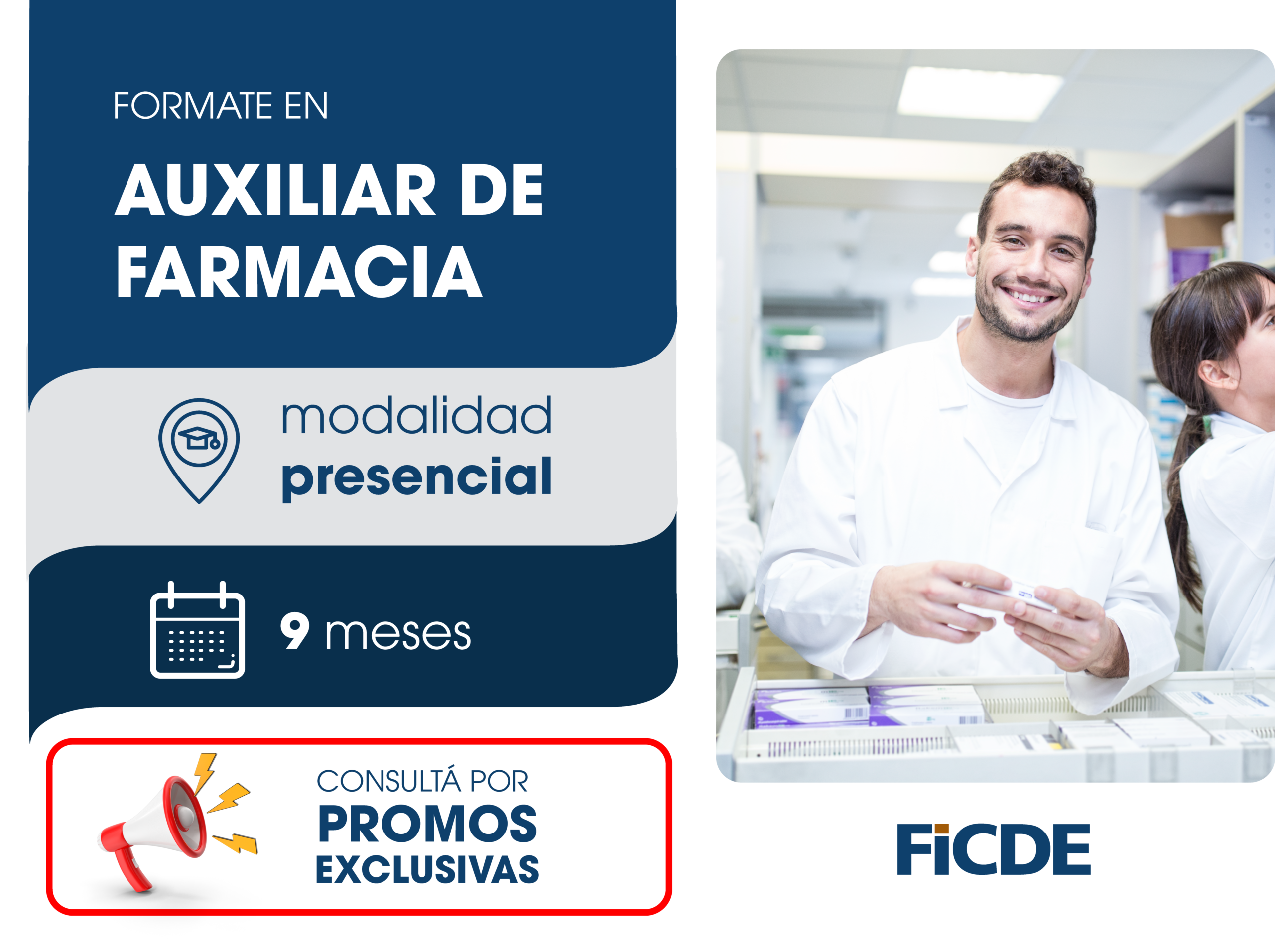 Certificación Universitaria en Auxiliar de Farmacia – Presencial