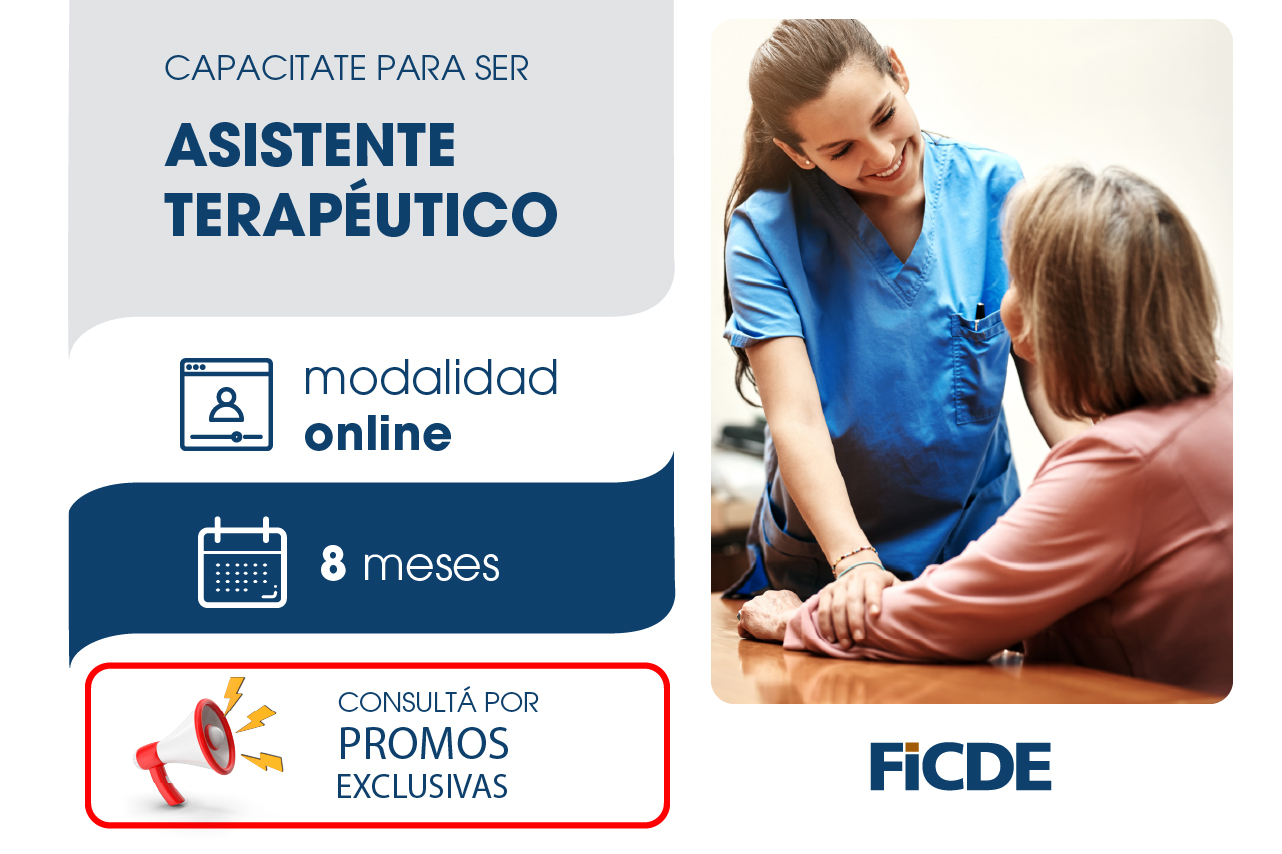 Capacitate para ser Asistente en Procesos Terapéuticos y Cuidados Especializados  – Online