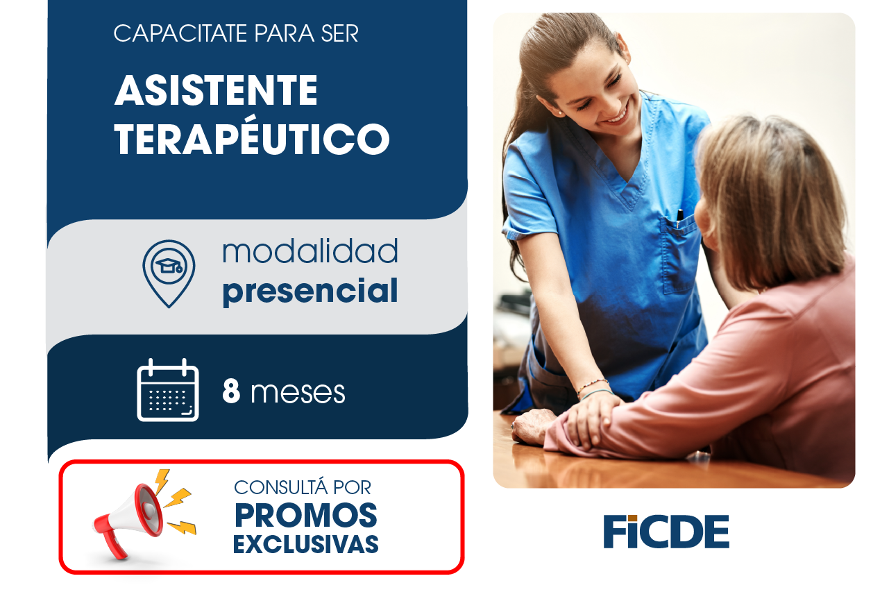 Capacitate para ser Asistente en Procesos Terapéuticos y Cuidados Especializados  – Presencial