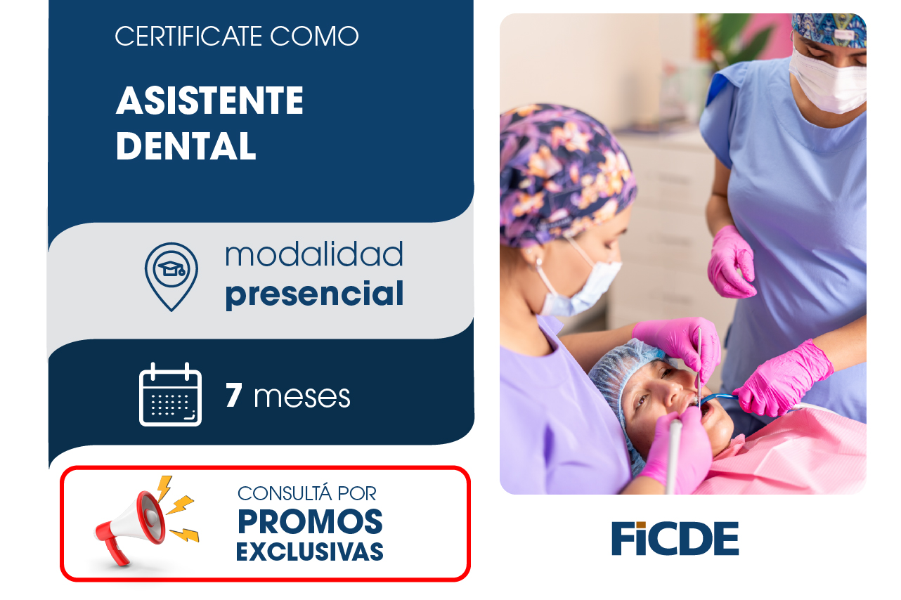 Certificate como Asistente Odontológico – Presencial