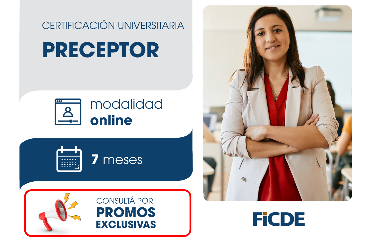 Certificación Universitaria en Preceptor – Online