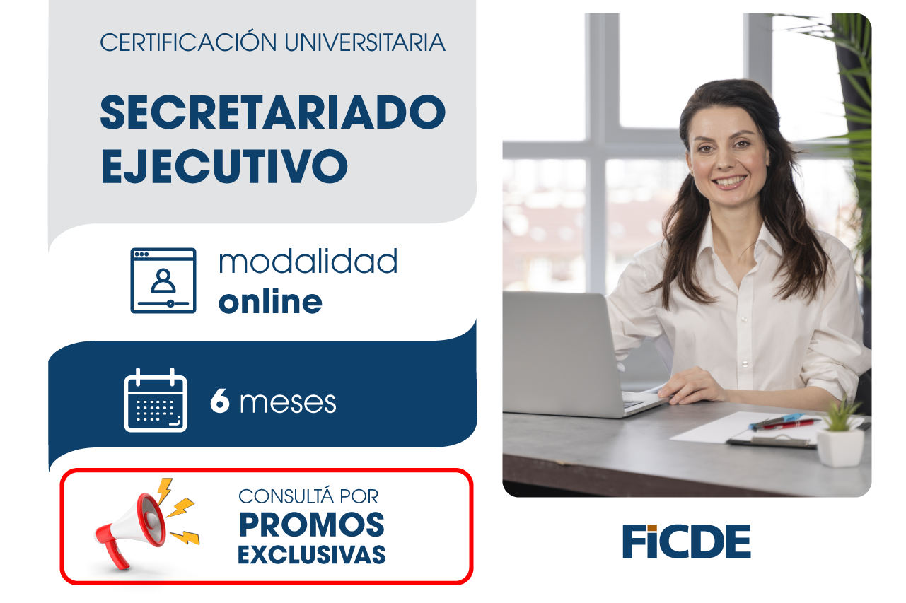 Certificación Universitaria en Secretariado Ejecutivo – Online
