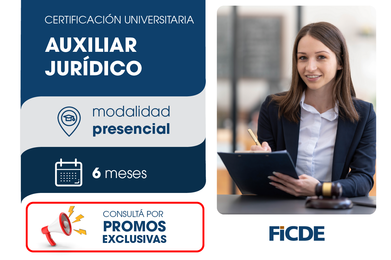 Certificación Universitaria en Auxiliar Juridico – Presencial