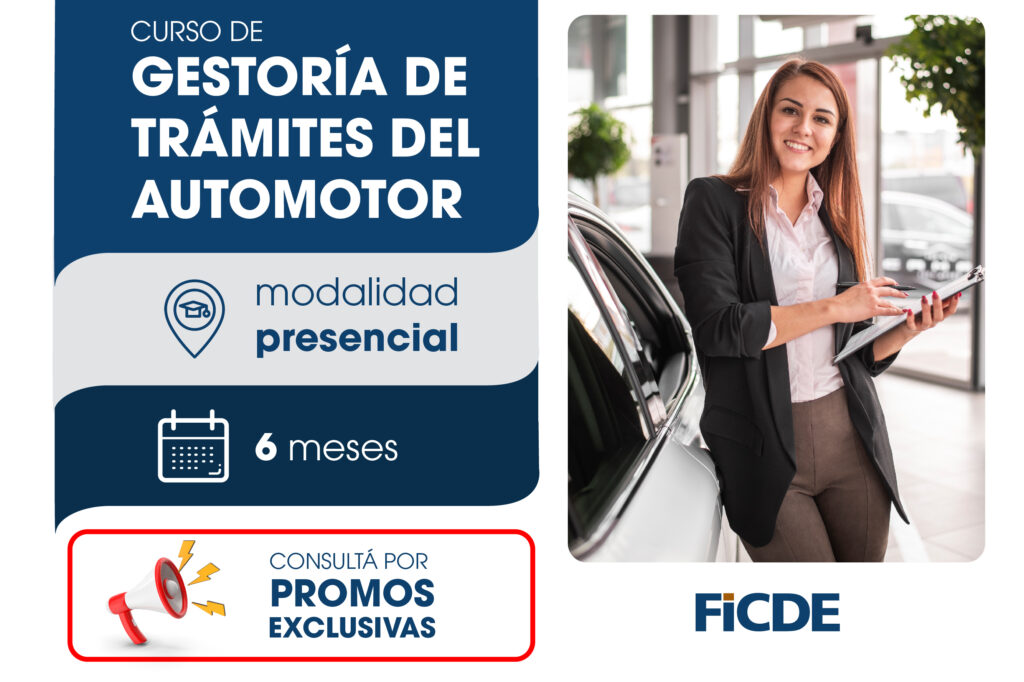 Curso de Gestor de Trámites del Automotor Presencial en Córdoba | FICDE