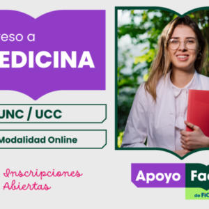Ingreso a Medicina Online – UNC / UCC
