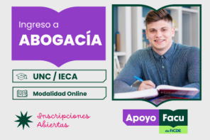 Ingreso a Abogacía Online – UNC / IECA