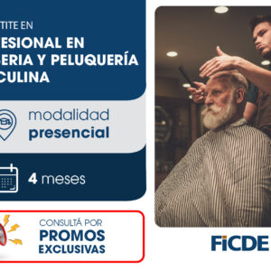 Profesional en Barbería y Peluquería Masculina - Presencial