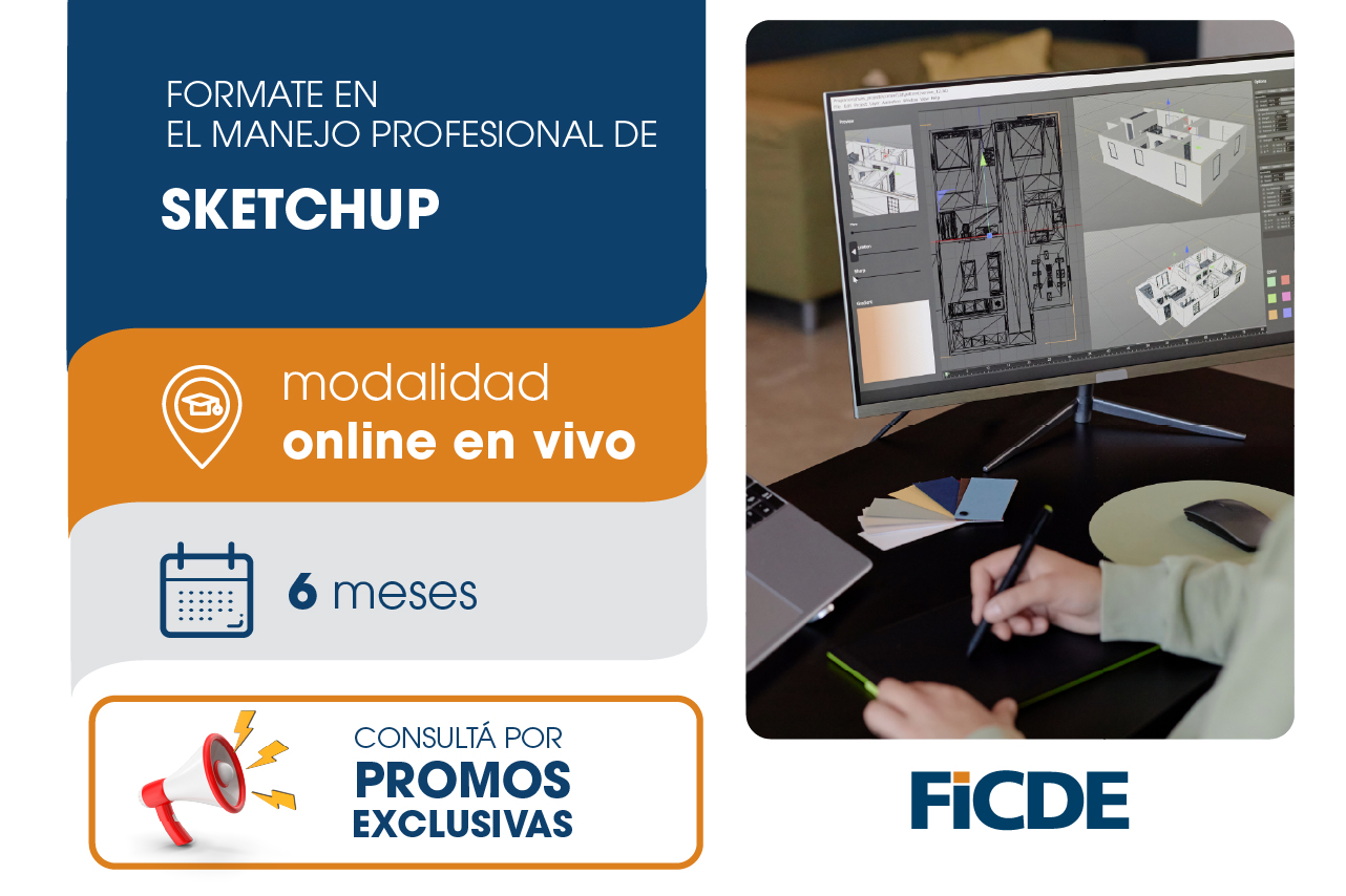 Curso de SketchUp – Online en vivo